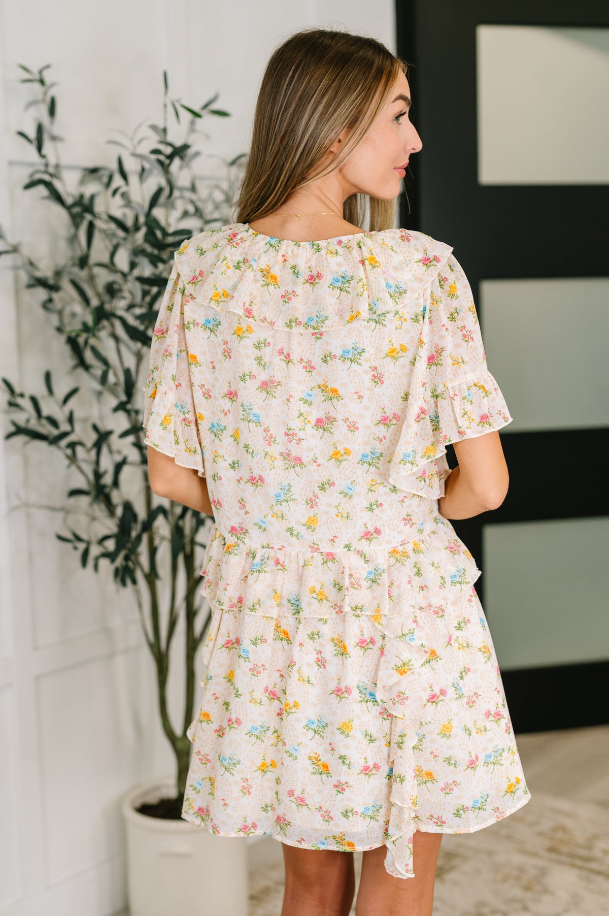 Sweet Escape Boho Floral Dress