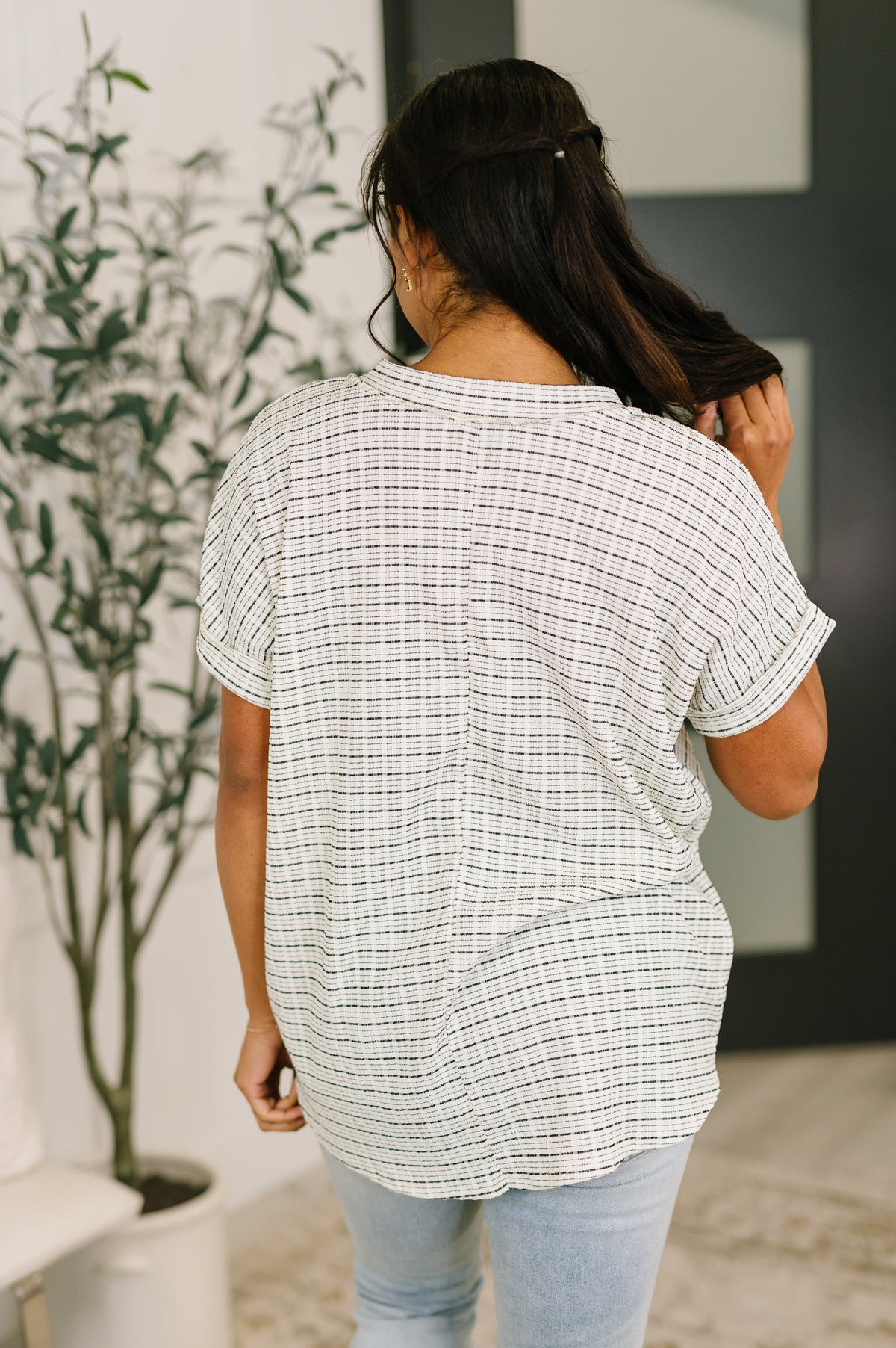 You Just Get It V-Neck Top