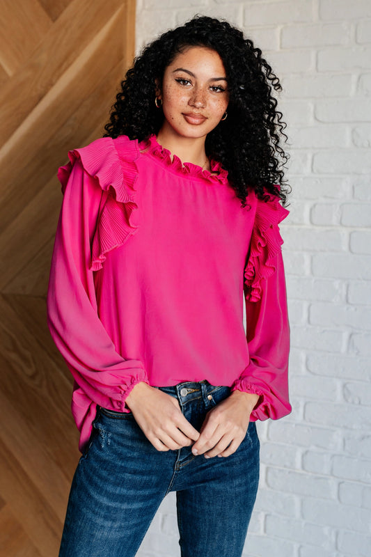 My Good Graces Ruffled Top